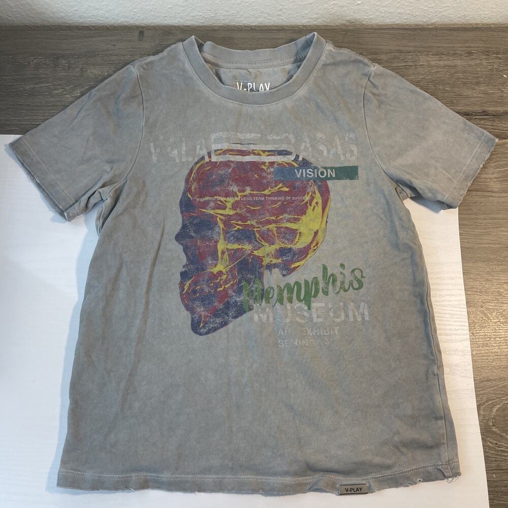 RARE Valabasas Vintage Tee Memphis Museum Graphic Tee Size 3/4T Destroyer